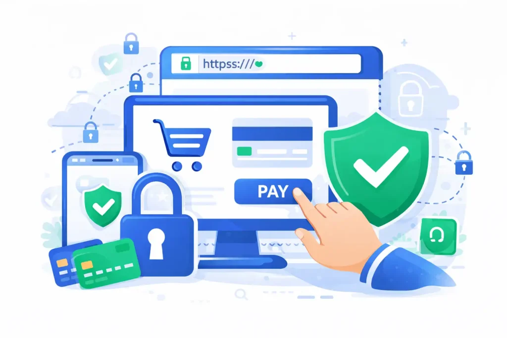 Secure Check Out Instand Download 10 Essential Features for a High-Converting WooCommerce Store Design