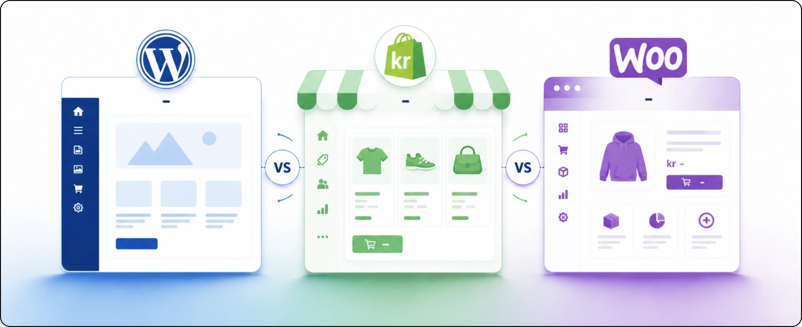 Comparison Between WordPress, Shopify and WooCommerce