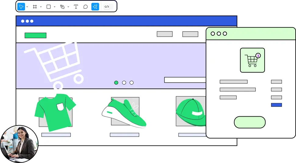 B2B e-handels webdesign