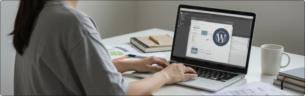 Nettside med WordPress