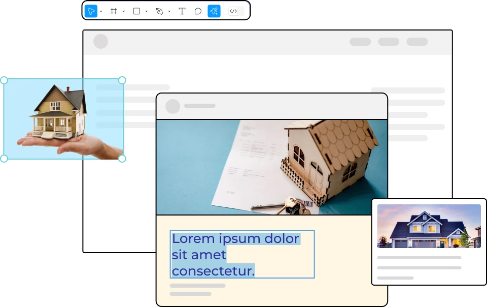 Nettsidedesign for eiendomsmeglere