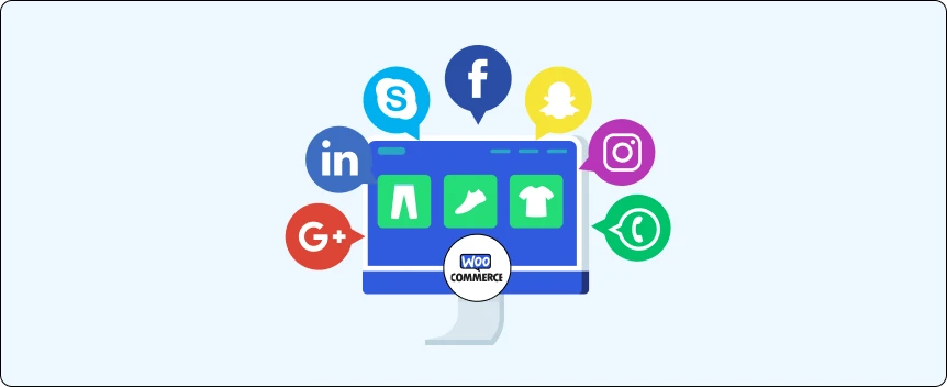Slik integrerer du sosiale medier i WooCommerce butikkdesign