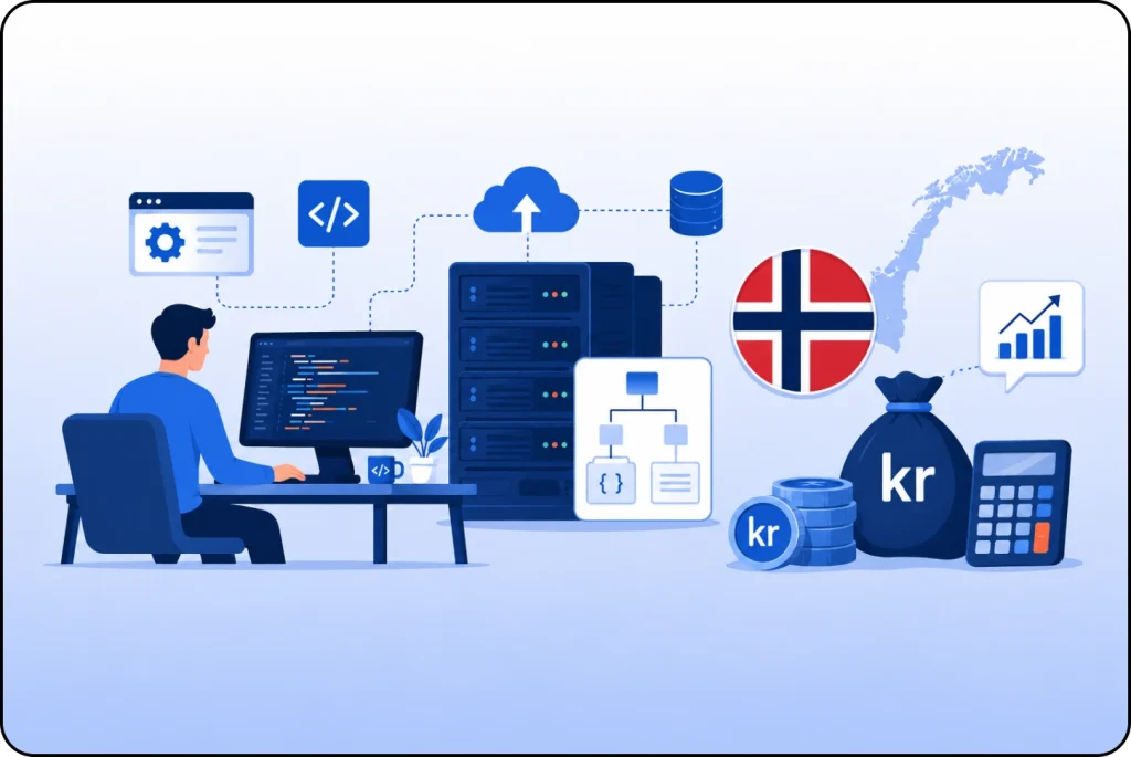 koster backend utvikling