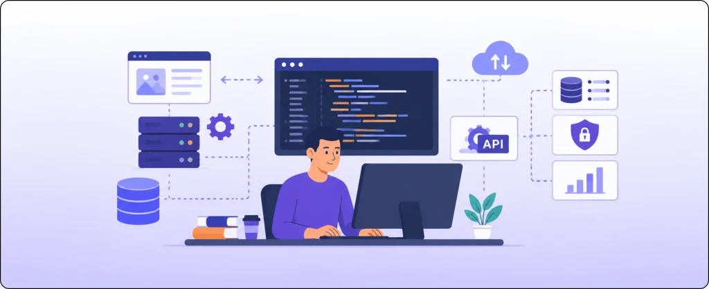 What does a backend developer do?